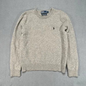 Polo Ralph Lauren maglione donna grande lana di agnello manica lunga girocollo - Foto 1 di 7