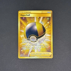Pokémon Karte Hyperball Gold Secret Rare Strahlende Sterne 186/172 NM Deutsch - Bild 1 von 2