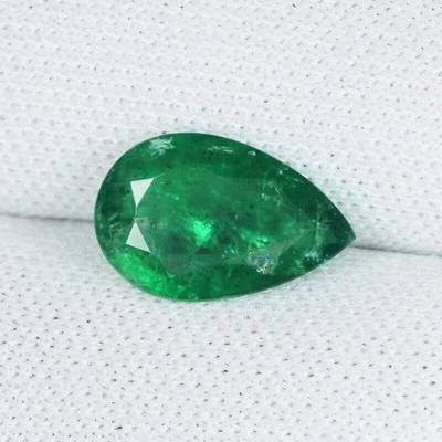 1,34 ct FINA CALIDAD - BRILLANTE ZAMBIA ESMERALDA NATURAL EXTRAÍDA Ver Vdo 4027 SPL Foto 1 de 2