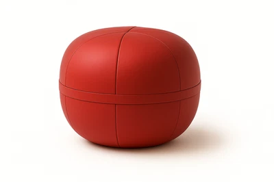 Designer Pouf Bodywork®  40 cm Hocker Sitzhocker Kunstleder Modern - Bild 1 von 3