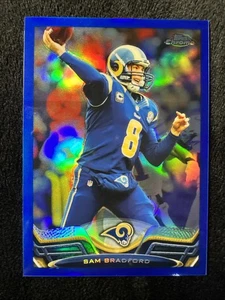 Sam Bradford/199🏈 2013 Topps cromo azul refractor limpio 🧼 rams nfl r321 - Imagen 1 de 7