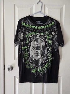 NWOT Beetlejuice T2K 80's Movie Graphic T Shirt Size Large L (42/44) Black - Picture 1 of 4