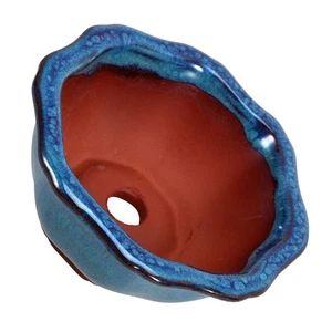  2 Pack Outdoor Flower Pot Orchid Pots Farmhouse Porcelain Planter - Picture 1 of 12