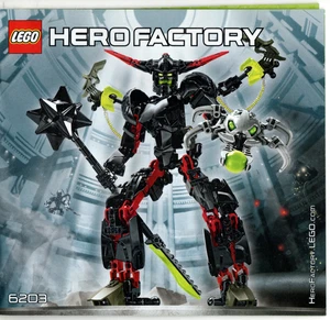 LEGO Instruction Book Manual Only ~ Hero Factory ~ 6203 - Picture 1 of 1