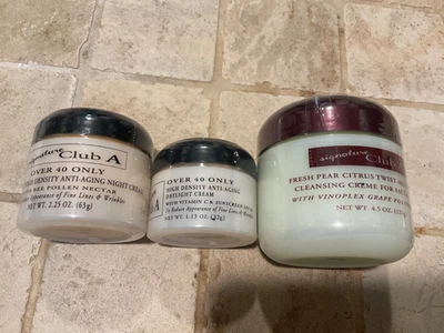 Signature Club A Over 40 Only Vitamin C High Density Anti Aging lotion NOS set 3 - Image 1 of 4