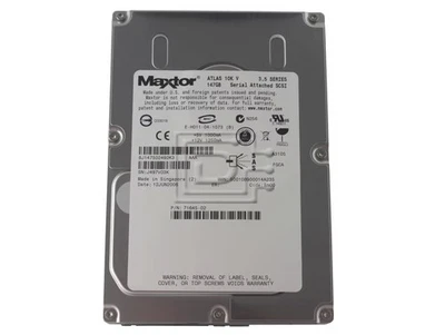 Maxtor 147GB 10K 8J147S0 SAS Serial SCSI Hard Drive - Image 1 of 3