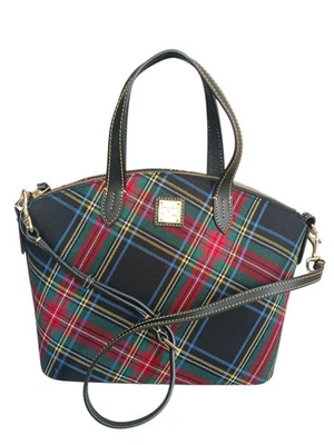 CARTERA DOONEY AND BOURKE TARTÁN A CUADROS NEGROS Foto 1 de 4