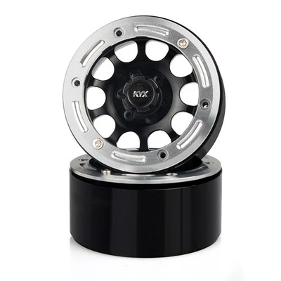 KYX Aluminum 1.9 Beadlock Rim Wheel for Axial UTB10 Capra SCX10 II TRX4 TRX6 - Image 1 of 4