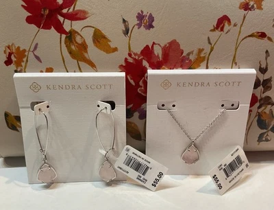 Juego KENDRA SCOTT - Collar (Cory) y Pendientes (Carinne) Plata Rodio Precio de venta sugerido por el fabricante 110 USD Foto 1 de 3