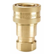 Parker 60 Series Female Hydraulic Coupler Bh2-60 Brass