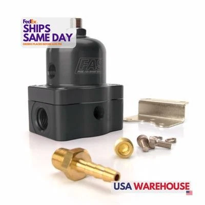 Fast Electronics 307030, One Fuel Pressure Regulator 30-70 PSI Adj. Aluminum  - Image 1 of 4
