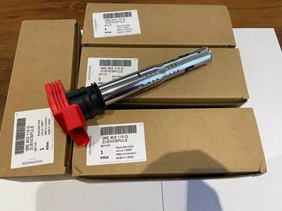 NEW OEM GENUINE RIgnition Coil Pack For 4X Audi A4 A5 R8 VW Golf GTI 06E905115G - Image 1 of 2