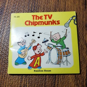The TV Chipmunks Janice Karman 1983 Illustrated Children's Book Random House - Picture 1 of 5