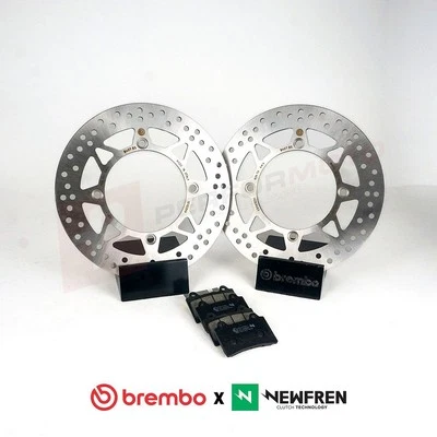 Brembo Front Brake Disc and Newfren BT1 Pads to fit Yamaha FZ 750 1985-1986 - Image 1 of 2