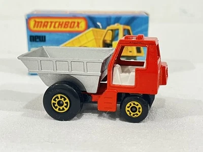 Matchbox Lesney Superfast Lot Site Dumper Red NICE! - image 1 of 4