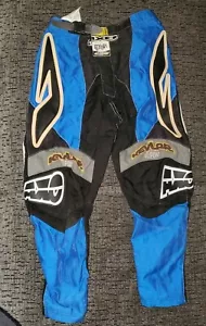 Axo 989 Vintage Blue Motor Cross Pants, Size Junior 38|22 - Picture 1 of 4
