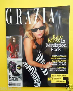 Gracia 2009 Kate Moss Annie Leibovitz Lady Gaga Agyness Deyn Marina Fois Rihanna - Imagen 1 de 1