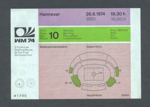 WM 1974 -- DDR - Brasilien -- Weltmeisterschaft 74 - Deutschland NEU Sparwasser - Bild 1 von 2