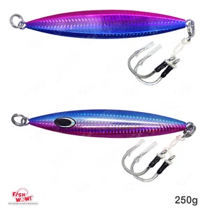 Plantilla vertical caída de metal rosa azul 2 piezas 250 g s sk lanzamiento lento 9 oz - Imagen 1 de 11