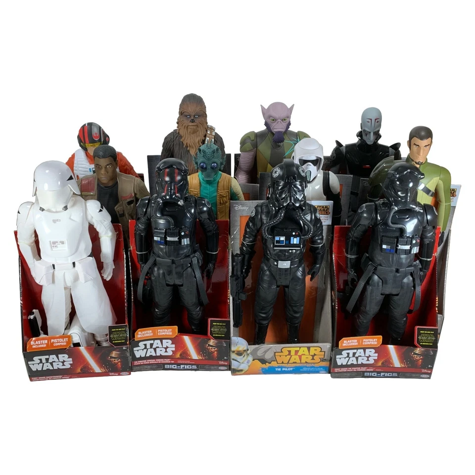 Varias figuras JAKKS Pacific Big-Figs Star Wars 18 pulgadas 19 pulgadas 20 pulgadas Foto 1 de 1