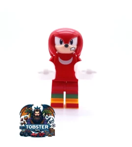 LEGO Sonic the Hedgehog Minifigura Knuckles de Set 76998 son020 Nuevo con Accesorios - Imagen 1 de 6