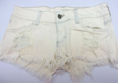 Siwy Women's Camilla Cut Off Denim Jeans Shorts W750412 Snow Storm Size 24 701B - Image 1 of 2