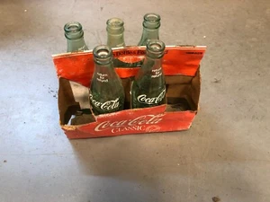 Menge 5 Vintage 61/2 Unzen Coca Cola Cola Flaschen - Bild 1 von 6