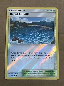 2017 POKEMON - GUARDIANS RISING - BROOKLET HILL - REVERSE HOLO 120/145 - Picture 1 of 2