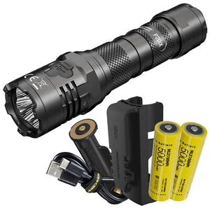 NITECORE P20iX 4000 Lumen USB-C Rechargeable Flashlight with Extra Battery - Picture 1 of 12