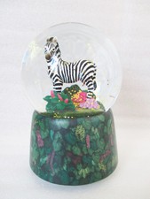 Palla di Neve Carillon Zebra Snowglobe 15 CM Negozio di Souvenir Snowglobe