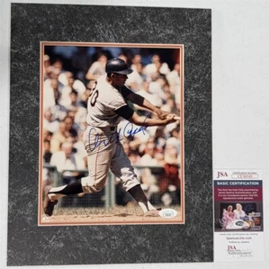 Orlando Cepeda Signed Auto Autograph Framed 8x10 Photo JSA COA Authentic - Picture 1 of 1