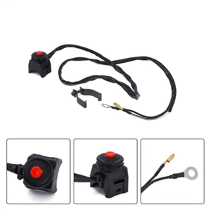 Engine Kill Switch Button For Kawasaki Dirt Bike Off Road 27010-1350 27010-1161 - Picture 1 of 8