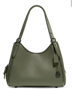 coach green shoulder bolsa