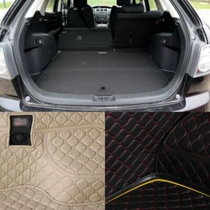 Trunk Cargo Liner Leather Protector Capter Mat Seat Back Cover For Mazda CX-7 - Foto 1 di 6