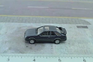 Wiking FORD Sierra XR4 1980s Dark Grey 1:87 Scale HO (HO6404) - Picture 1 of 2