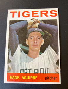 1964 Topps #39 HANK AGUIRRE DETROIT TIGERS EX/MT BEAUTY