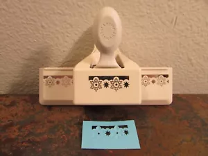 Martha Stewart Snowflake Edge Border Paper Punch Embossed - Picture 1 of 8