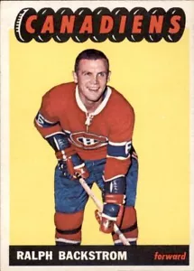 1965-66 Topps Hockey #73 Ralph Backstrom EX/MT *RC8 - Picture 1 of 2