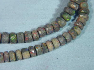 Butw Naturally Brillante Andamooka Ópalo Facetado Rhondell Cuentas 6 MM 9856A DL - Imagen 1 de 4