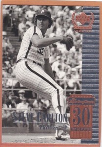 1999 UPPER DECK CENTURY LEGENDS BASEBALL STEVE CARLTON #30 NMMT/MINT *A3160