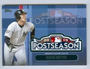 2018 Topps Update Postseason Logo Patch Relic PSL-HM Hideki Matsui Yankees - Picture 1 of 1