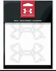 Under Armour (2) 4 Inch Decals - White - UDE2109 - New In Package!
