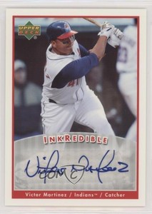2006 Upper Deck Inkredible Victor Martinez #IK-VM Auto