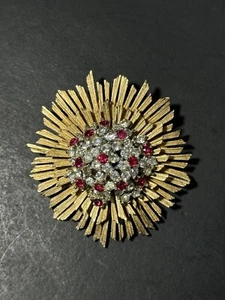Broche original vintage Marboux Marcel Boucher - Imagen 1 de 22