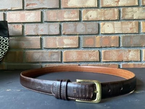 Cintura Coach Uomo Vintage Misura 34”/85 Cm, Modello 5700 Marrone Moka - Foto 1 di 10