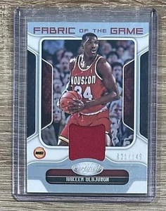 2018-19 Panini Certified #FB-HOW Hakeem Olajuwon Fabric of the Game #/149 - Picture 1 of 2