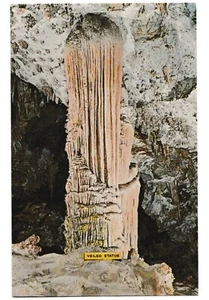 VEILED STATUE Carlsbad Caverns National Park GREEN LAKE New Mexico NM Postcard - Picture 1 of 2