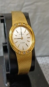 TITONI Vintage Women's Watch Diamonds Swiss Mechanical 17 Jewels Titoflex  20 mm - Picture 1 of 20