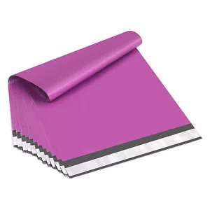 2000 Pcs Poly Mailers 6 x 9 Shipping Envelopes Self Sealing Purple Plastic Bags - Picture 1 of 6
