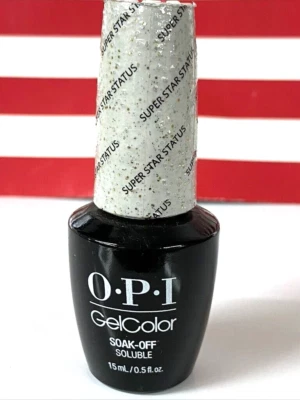 Esmalte de uñas en gel OPI GelColor Soak Off SUPER STAR STATUS .5 oz HP G39 Foto 1 de 2